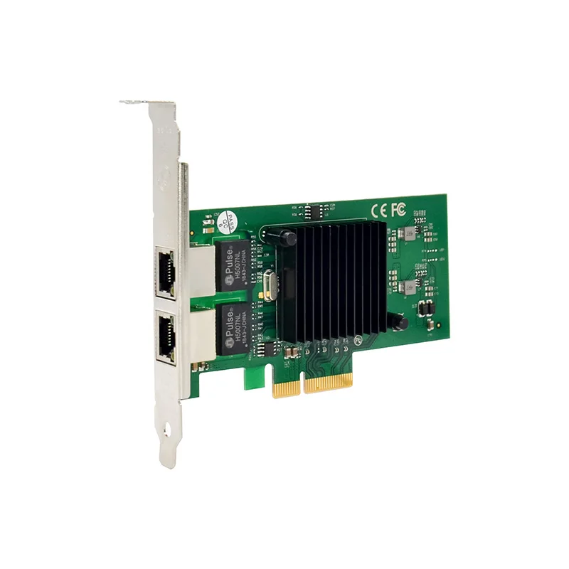 Sunweit ST726 Dual RJ45 JL82576EB Gigabit Ethernet PCI-E Network Card 10/100/1000Mbps NIC