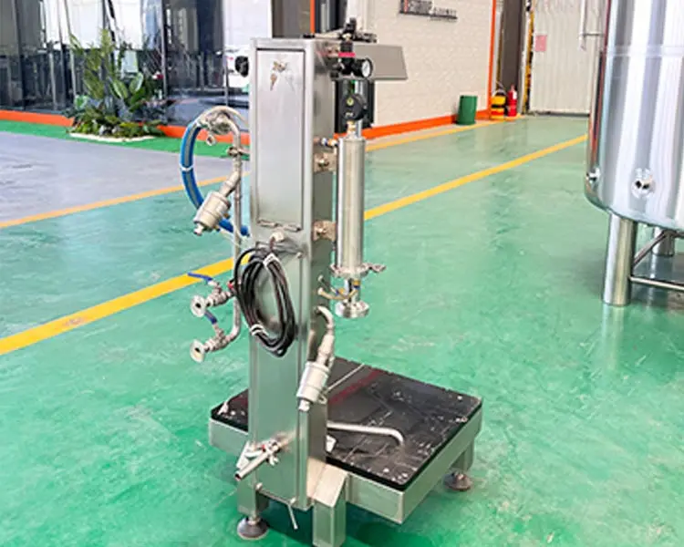 Automatic single head keg filling machine barrel filler machine isobaric filling machine semi-automatic kegging system