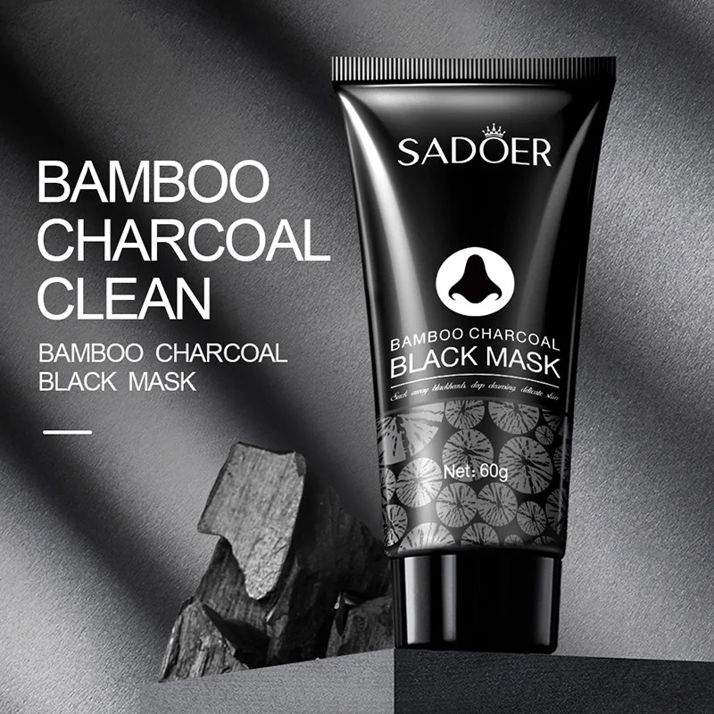 New Arriving Facial Mask Blackhead Removal bamboo charcoal Peel Off Black Mask For Blackheads