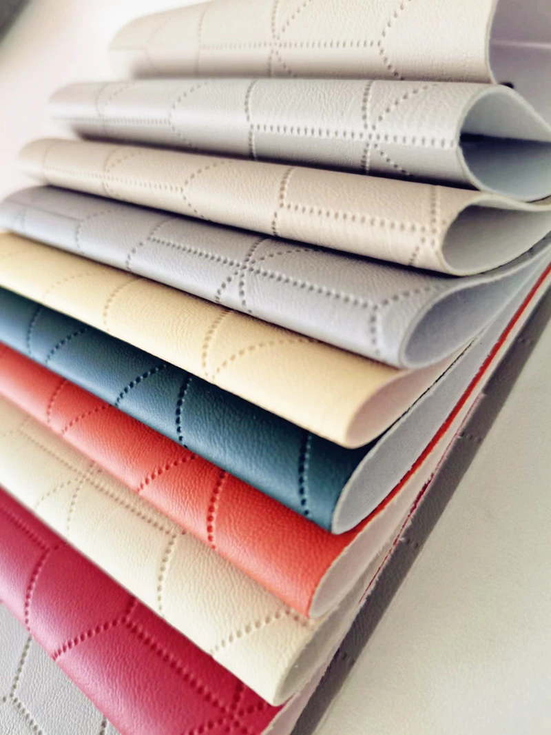 2022 Wholesale Waterproof Grain Artificial Leather For Home Textile Car Seat Upholstery
