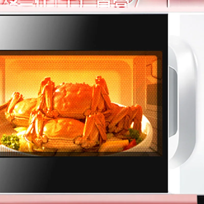 Hot Selling 20L Small Household Knob Turntable Heating Multifunction Automatic Microwave Oven