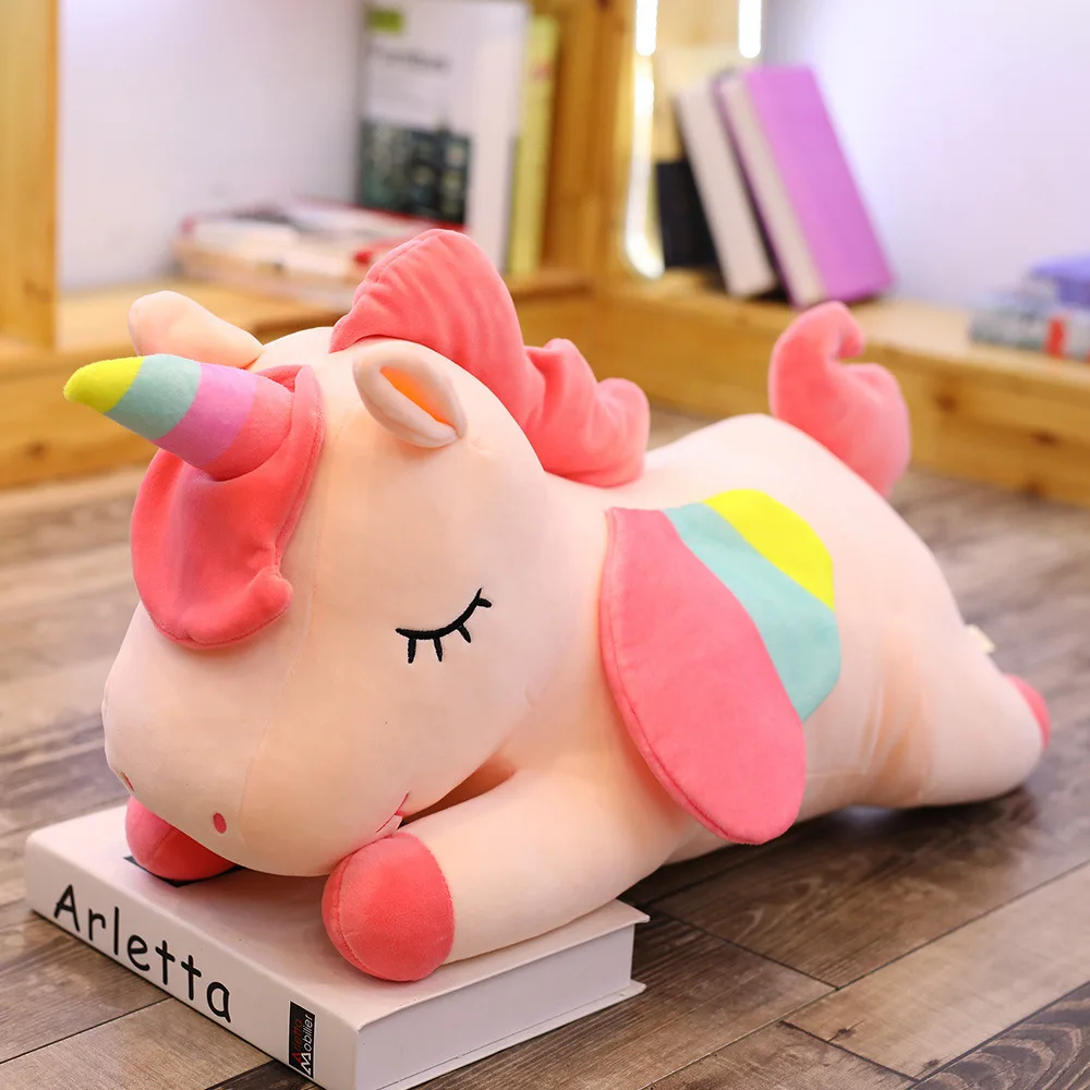 Plush toy pink unicorn Cute super soft unicorn party supplies stuffed animals plushie unicorn toys