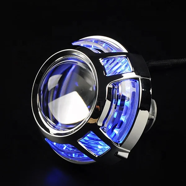 
bixenon projector lens shrouds mask cover for Panamera with angel eyes LED halo ring 
