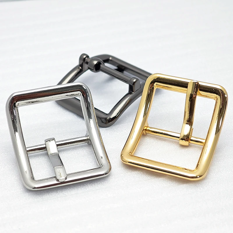 Wholesales 21mm Zinc Alloy Adjustable Single Pin Buckles Metal Belt Buckle for Leather Handbag Fitting