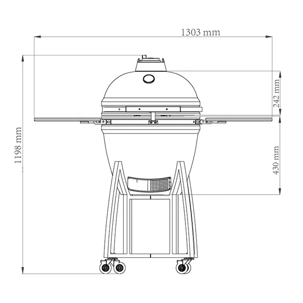 SEB / STEEL EGG BBQ Charcoal Green Black Blue Red Barbecue kamado 21 ceramic bbq grill