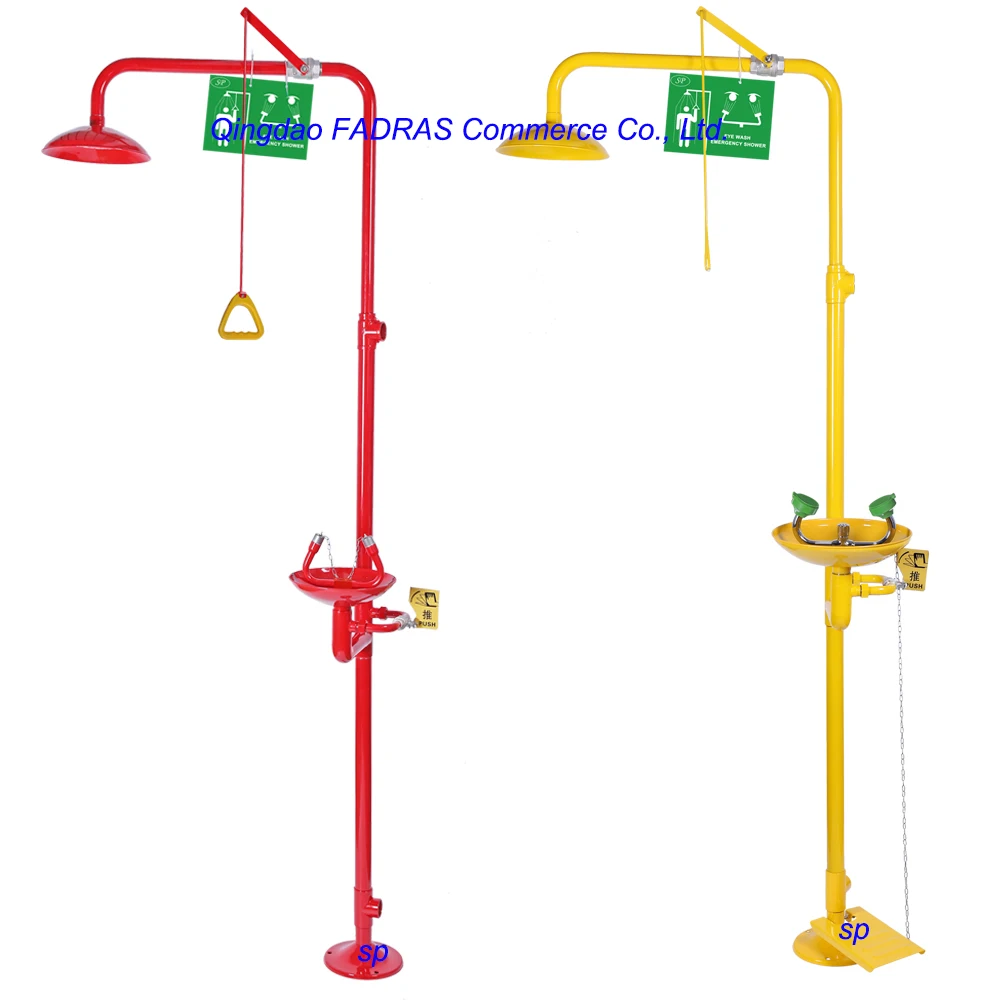 Foot control Eye Wash Equipment Emergency Laboratory Safety Station