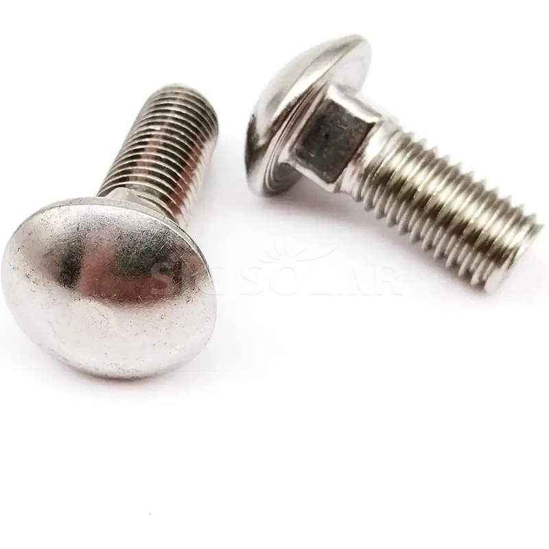 Washer Zinc Plated Carriage Bolt Stainless Steel Square Hole Extra Large Head Carriage Bolt