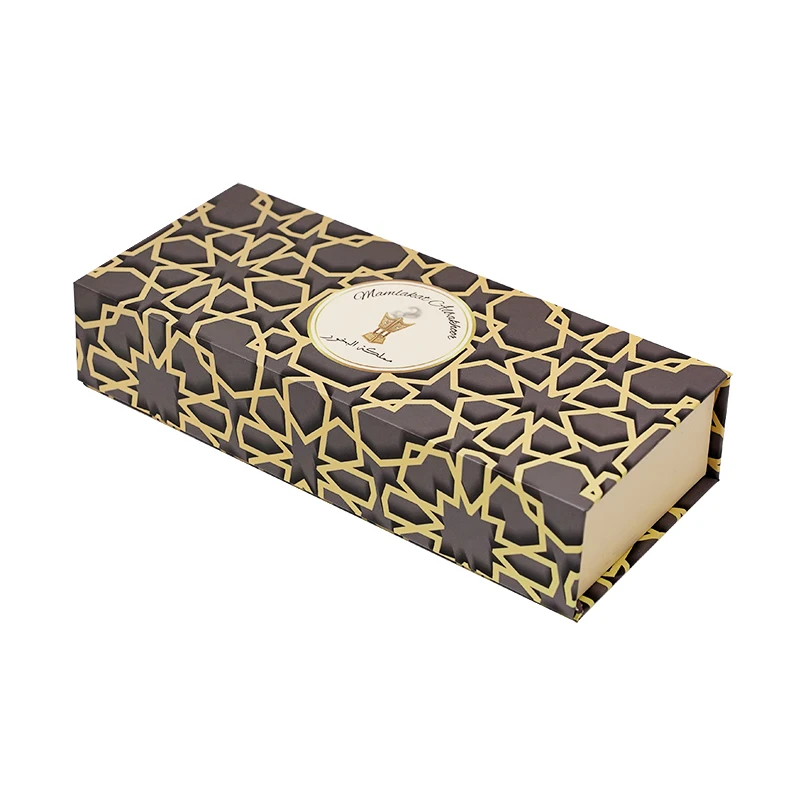 Изготовленный на заказ логотип премиум класса Роскошная картонная бумажная упаковка 8 штук шоколадные конфеты подарочная Магнитная коробка с разделителем