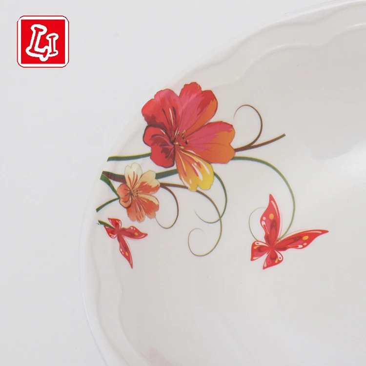 Меламиновая пластиковая круглая чаша, цветная чаша, доступная в трех спецификациях