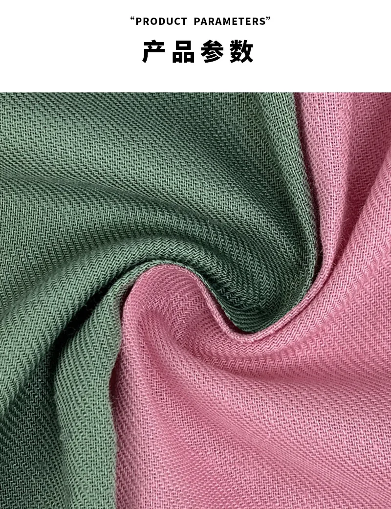 130gsm linen viscose blend twill fabric for young lady  blouse