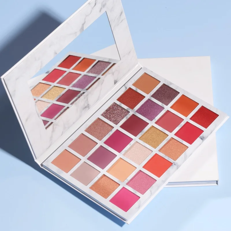 ES67  Exclusive Multi Color Makeup Eye shadow Palette Customized Glitter Eyeshadow Pigment