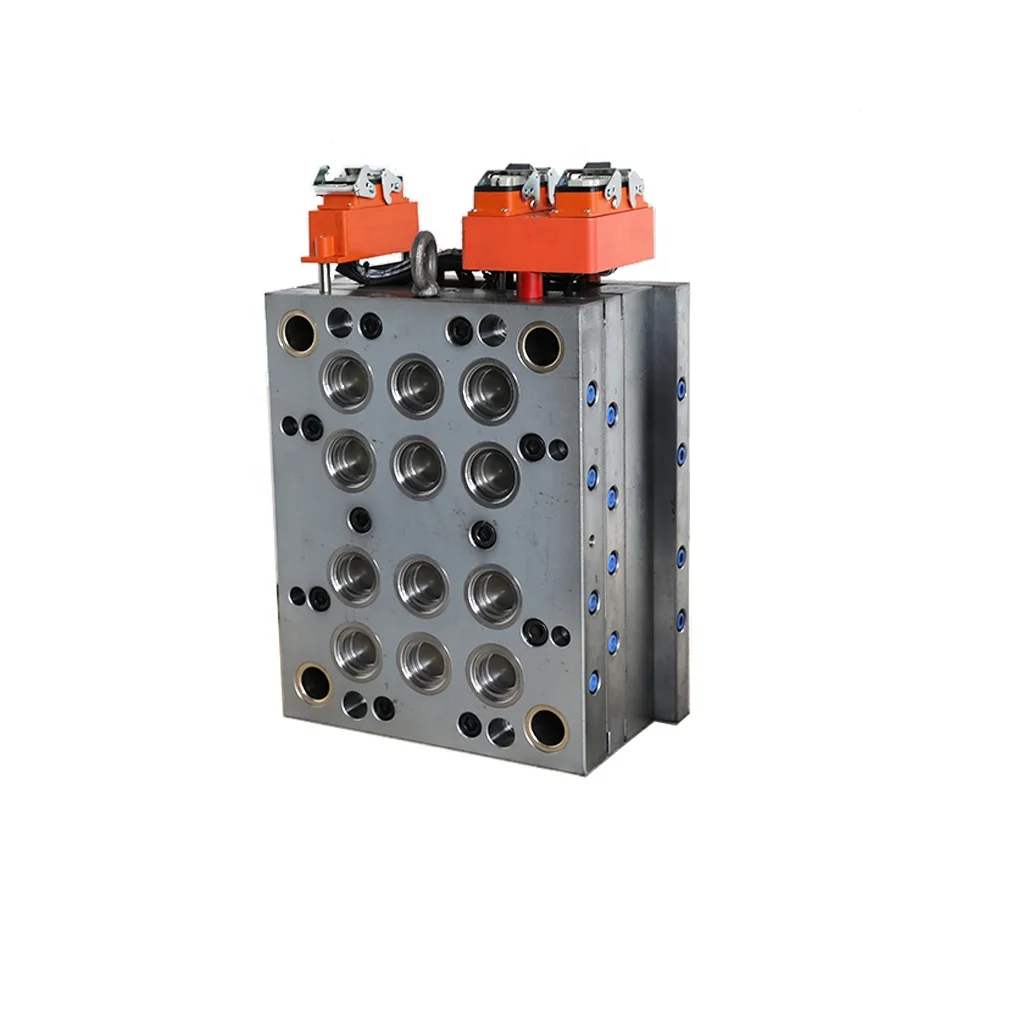 12 cavity 38mm Neck Non Spill Juice Milk Bottle Cap Plastic Mould