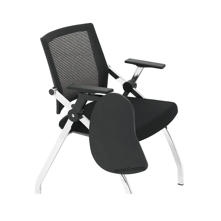 Производитель Huashi, школьный стул для колледжа, студенческие стулья для учебы, складные стулья с блокнотом для письменной доски