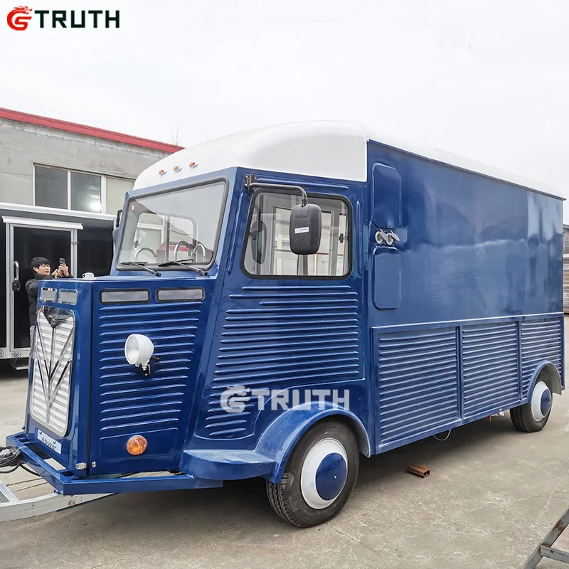 TRUTH Coffee Van Food Caravan кухня пекарня тележка для еды мобильный электрический грузовик с полностью оборудованной кухней