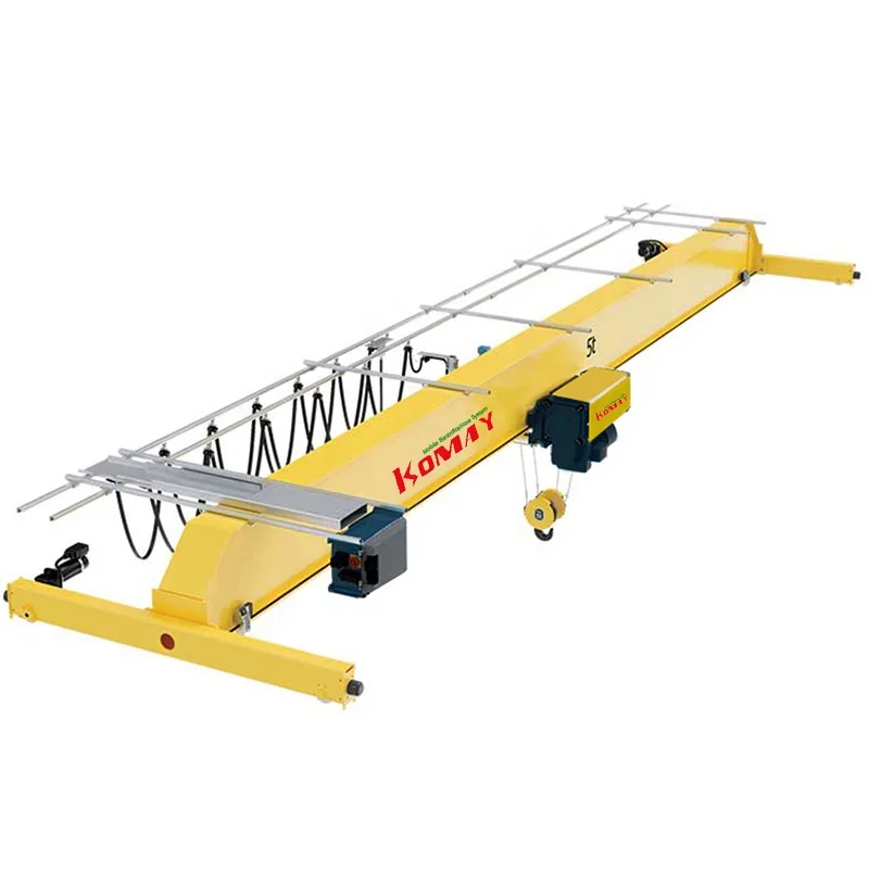 KOMAY Lifting equipment monorail overhead crane 3ton 5ton 10ton single girder beam electric crane