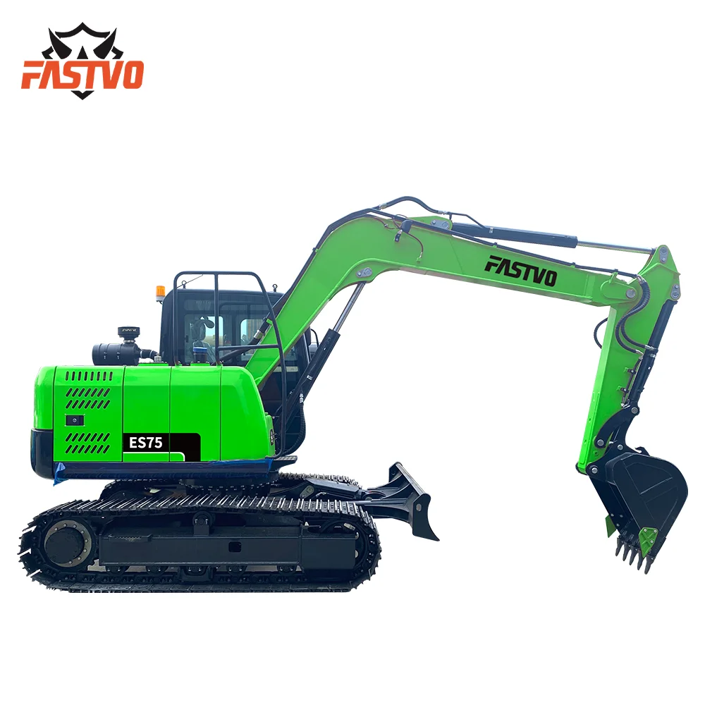 Fastvo ES75 Chinese Luxury Cabin Japan Engine 7.5Ton Excavator
