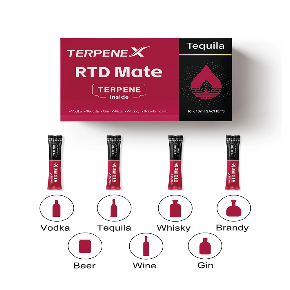 Competitive Price Good Quality Rtd Vodka Assist Liquid  Herb Liquid Vodka Flavor Enhancer