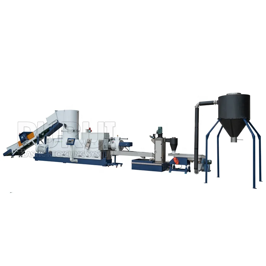 Plastic Recycling Pellet Granulator Machine for Polyethylene