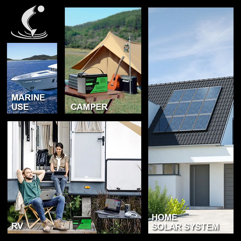 DDP FREE SHIPPING 24v 120ah lifepo4 battery lifepo4 24v blooto0th smart bms 100ah for boat trolling motor