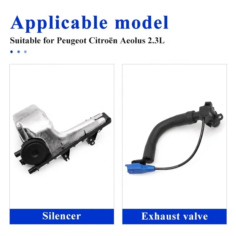 9661620580 Intake Manifold For Citroen C5 Peugeot 508 Aeolus AX7 2.3 2.0 Silencer Exhaust Valve Waste Gas Recirculation Valve