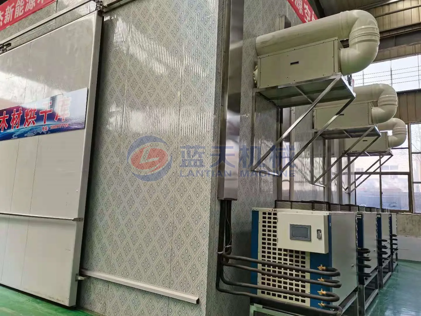 Industrial Timber Drying Machine Furniture Wood Kiln Heat Pump Dryer