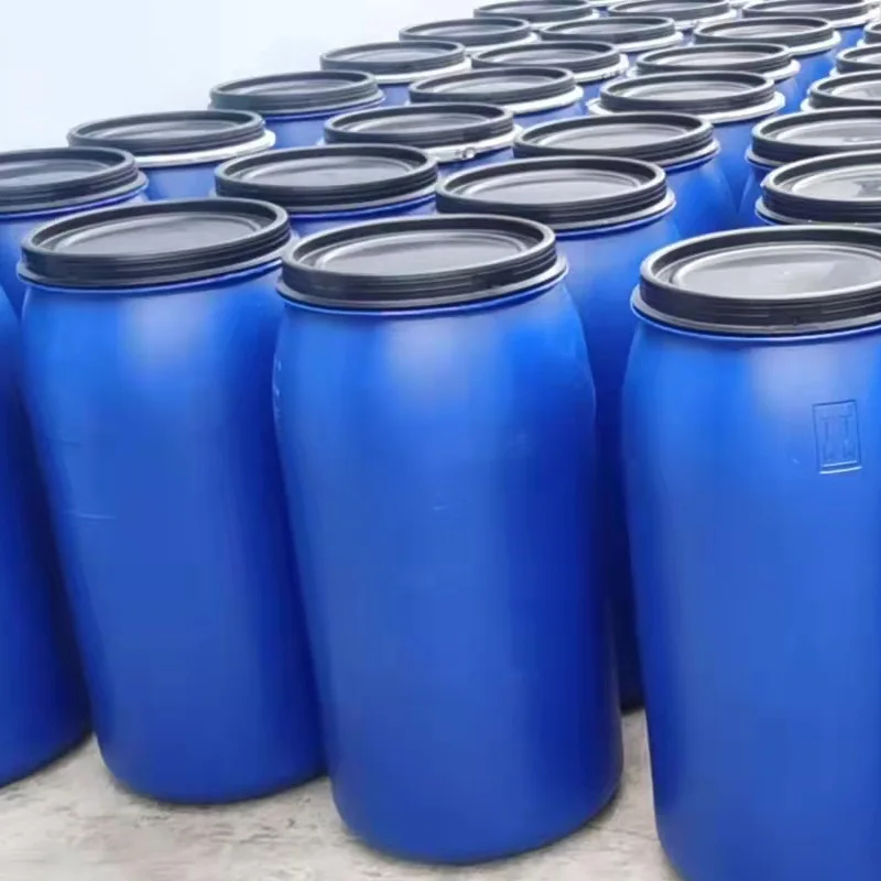 Wholesale hoop barrels 30L 50L thickened plastic flange barrels 60L 100L chemical sealed barrels 200 kilograms
