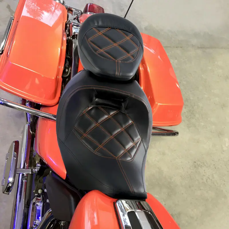 TCMT XF2906SC231-02-BO Pilote passager на заднем сиденье комплект Pour для Harley Road King Street Glide 2009-2020