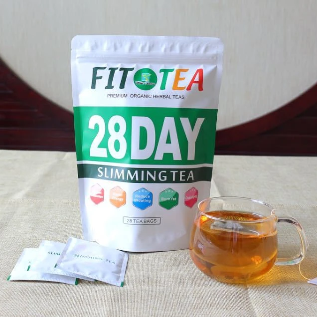 2021 hot selling weight loss tea 28 days fit slimming tea fit tea 28 days