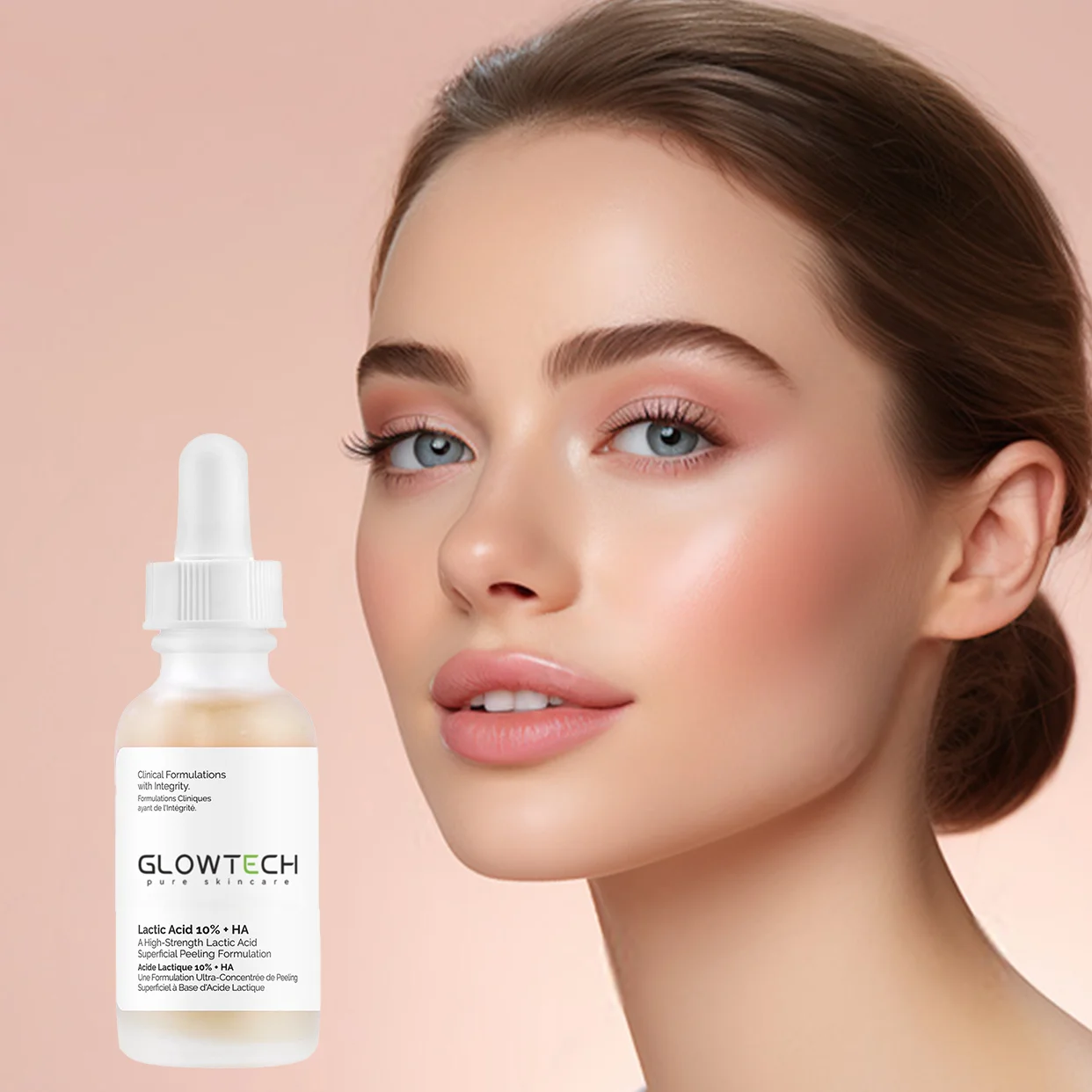 High Quality Lactic Acid Serum 5% Lactic Acid 2% Hyaluronic Acid Face Serum