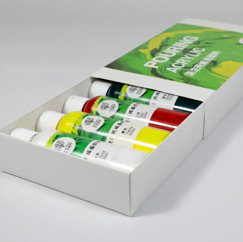 Acrylic Paints Set Quick Drying Water Soluble Acrylic Art Paint DIY