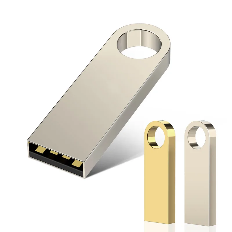 Custom Promotional USB High Speed USB Flash Drive Disk External Storage Memory Stick 16GB USB 2.0 3.0 64GB 128GB Tiny Metal