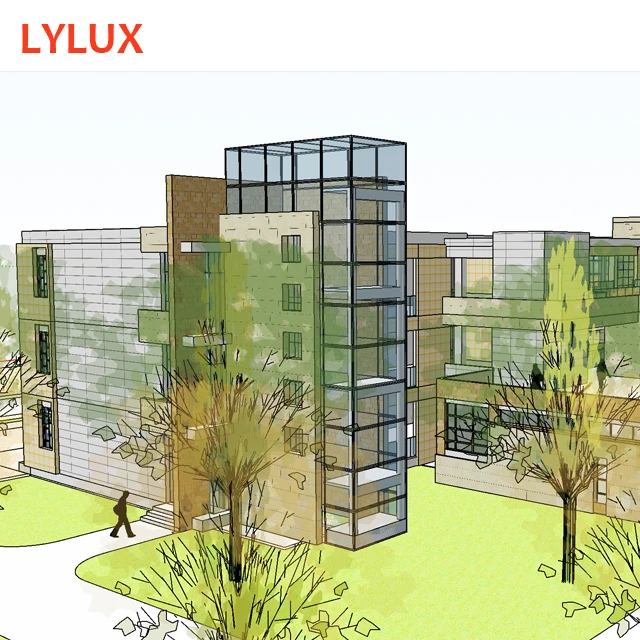 Well Designed fast installation public building steel structure prefab school, kindergarten, children care centre