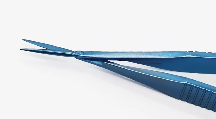 Titanium Alloy Conjunctival scissors Capsulotomy Vannas Eye Scissors,ophthalmic eye surgical instrument