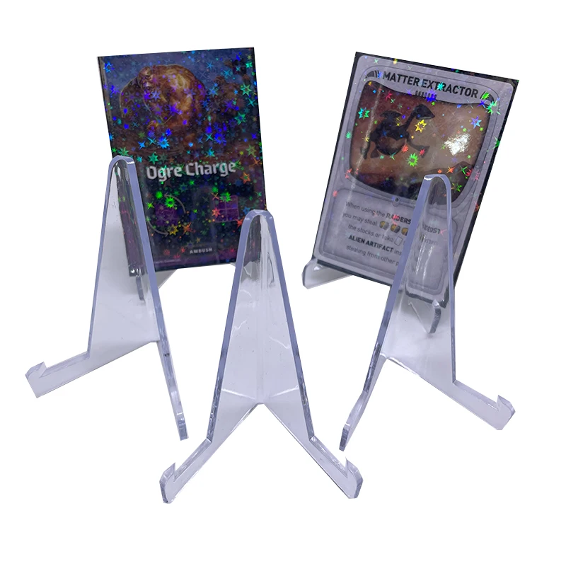 PSA Card Holder Case Easel Graded Card Coin Slabs Display Stand for Baseball Sports Trading Cards Photo Display