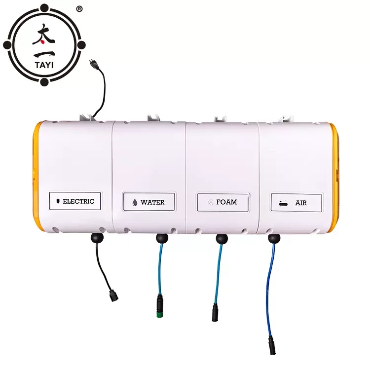 Self Service Car Wash Equipment Water Air Electrical Hoses Reel Combined Hose Reel