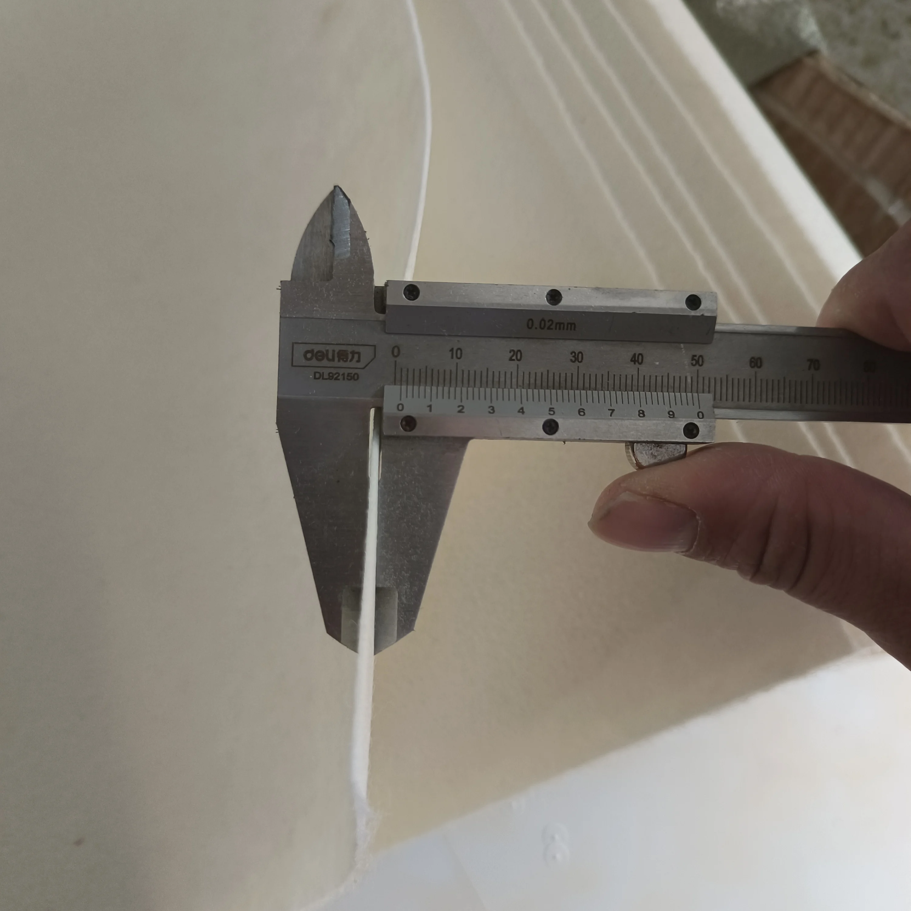 1mm Thick 100% Woolen Knitted Fabric Wool Felt Blend for Baseball Cap Patches and Letters