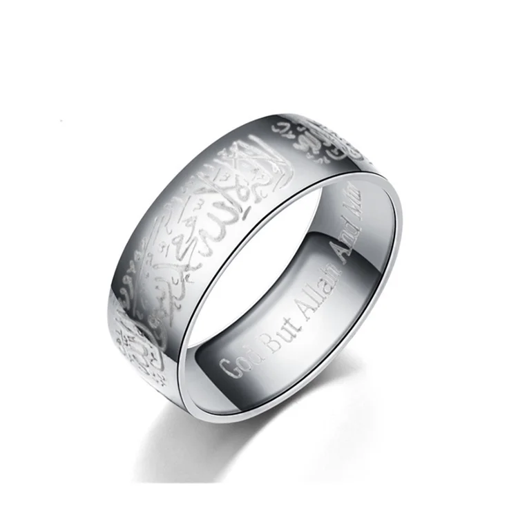 New custom named saudi arabia jewelry gold ring for men