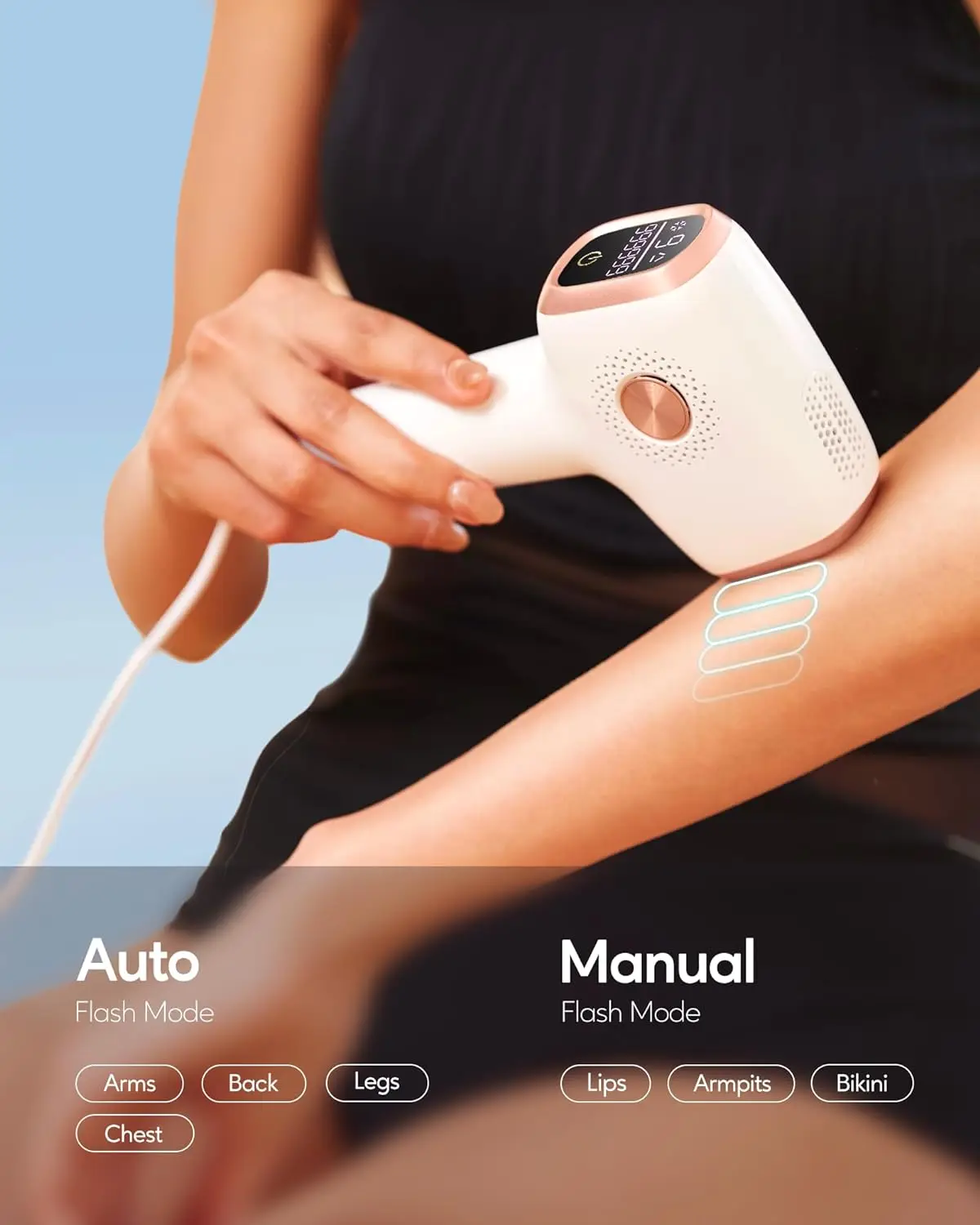 2024 Factory Best ICE COOLING Cold IPL Laser Hair Removal Handset at Home with Touch Screen
