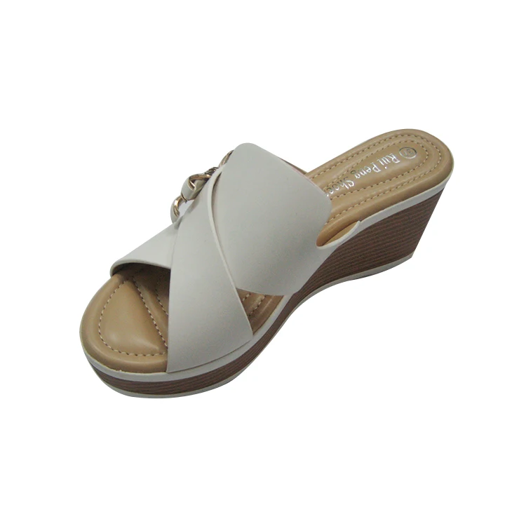 Factory direct sales summer chinese latest design slippers heels