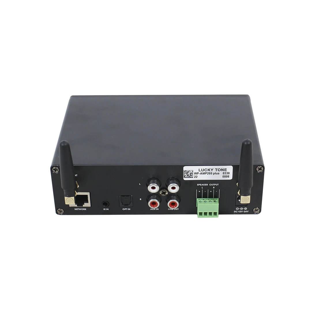 M 2-Channel Wifi Amplifier 2*60W 4 ohm Smart Multi-Room Wifi Blue-tooth Audio Stereo Power Amplifier