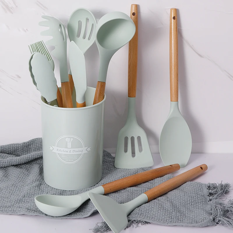 Kitchen Cooking Utensil Set, Cooking Utensils - Nonstick Kitchen Utensils Cookware Set