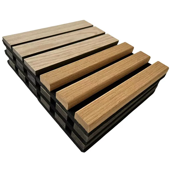 2024 New Fashion Home Theater Acoustic Panels Indoor Modern Wood/Polyester Decoration Soundproof for Studio Application