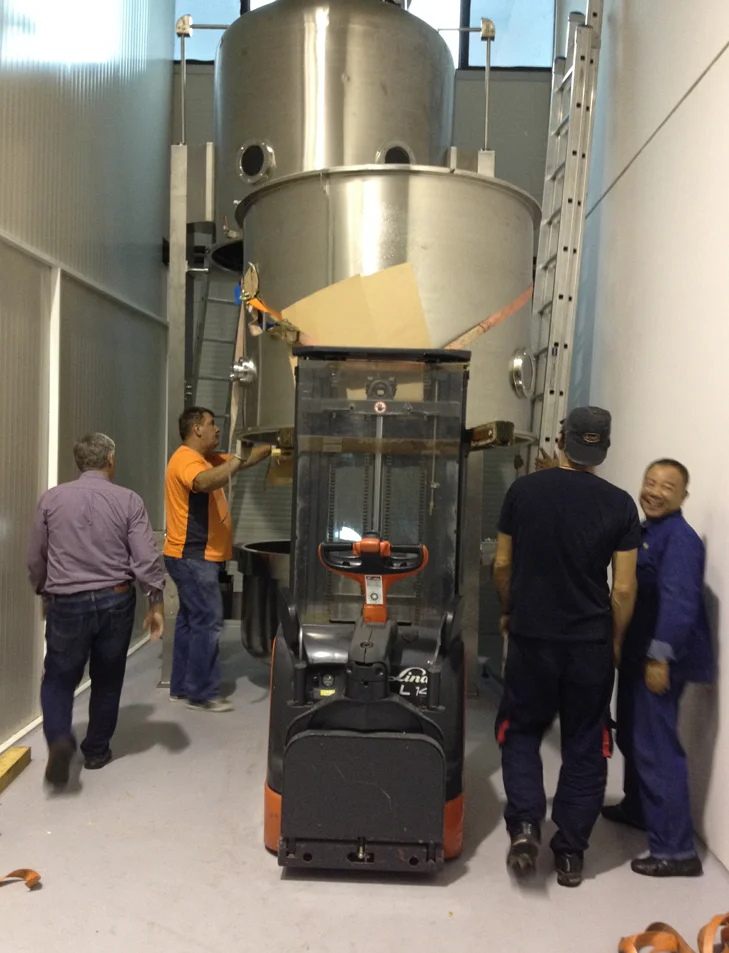fluid bed dryer plates