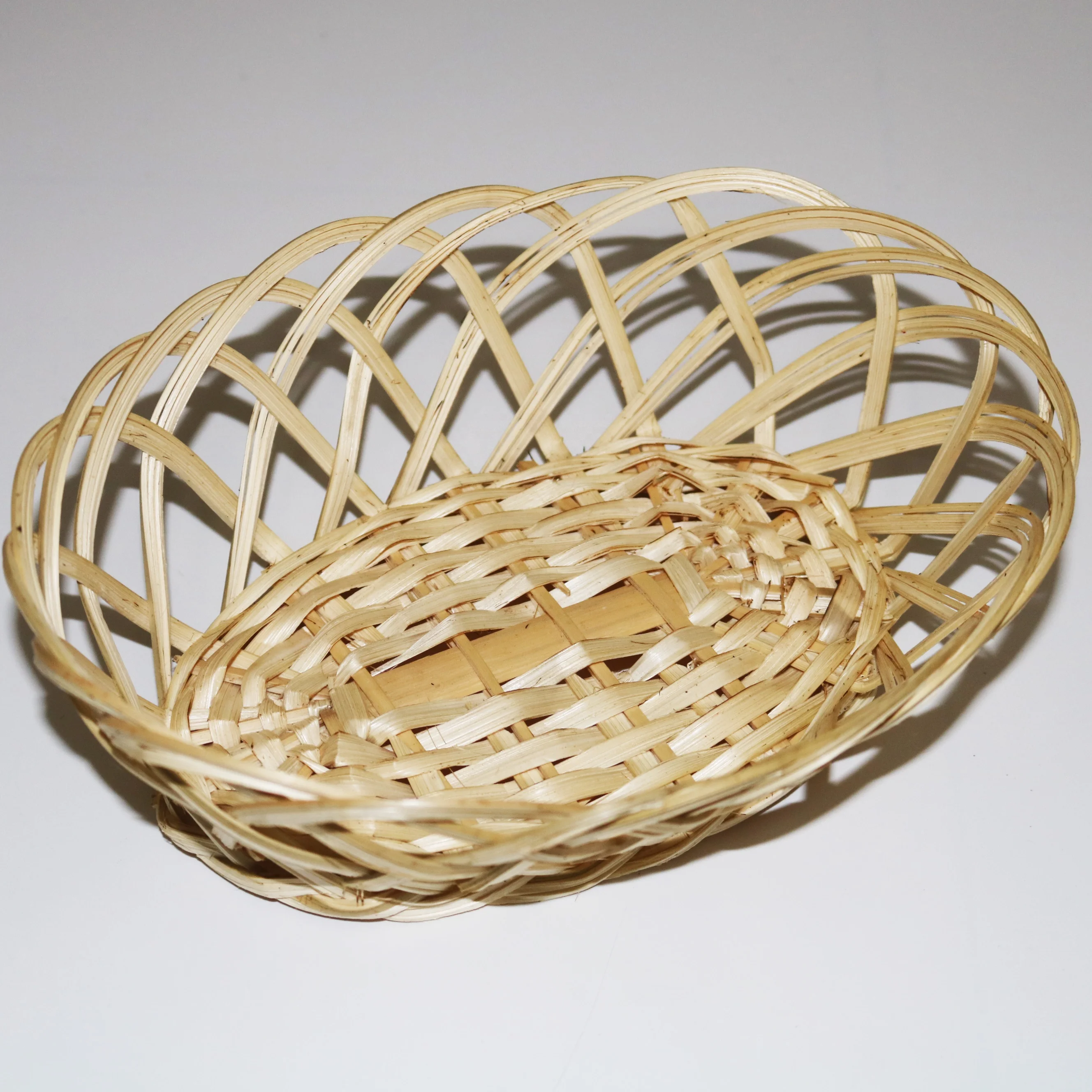 
Cheap Natural Small Woven Bamboo Baskets for home storage 