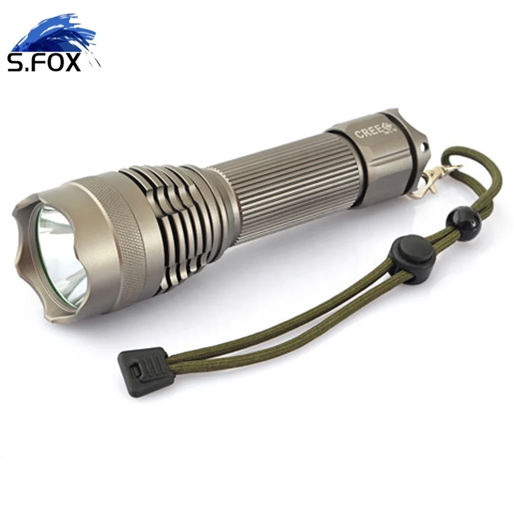 Strong Power Camping Lighting Hunting 1300LM 18650 Rechargeable Torch LED Emergency Flashlight