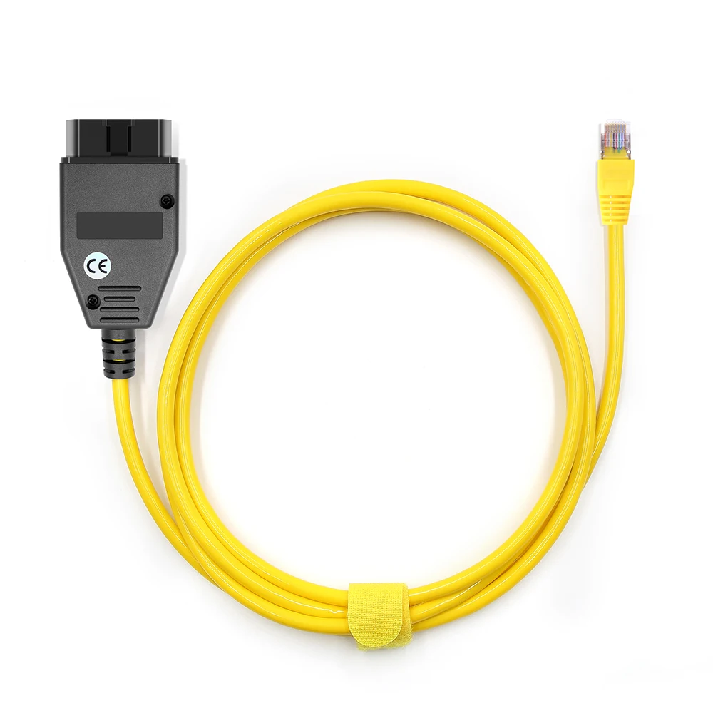 Интерфейсный кабель ethernet-obd лучшего качества интерфейсный enet для bmw кодирование автомобиля серии f
