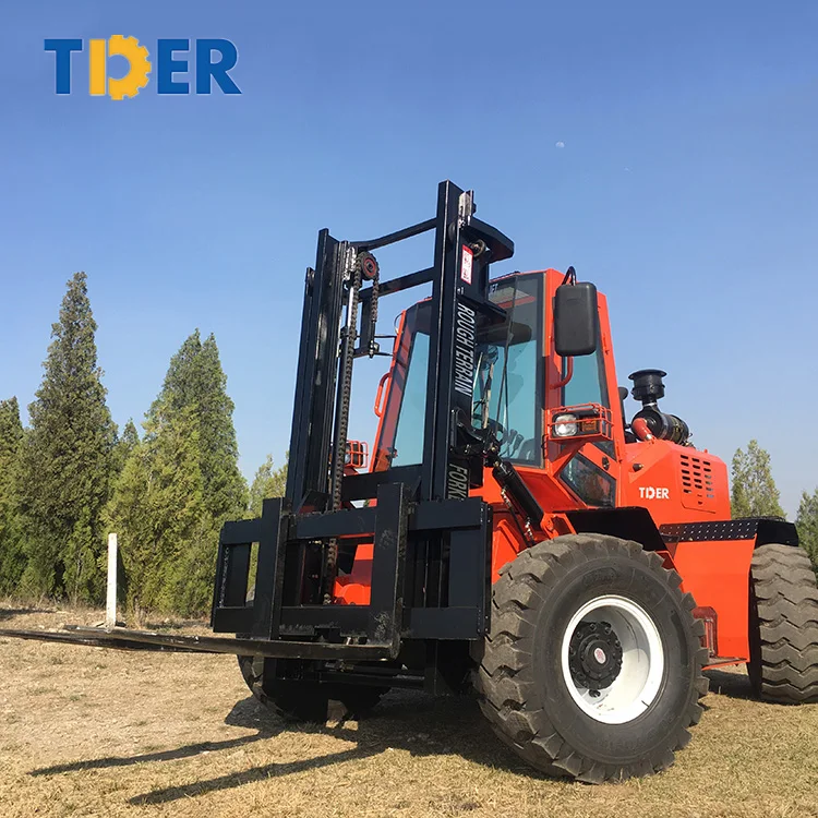 Вилочный погрузчик TIDER Вездеходный вилочный 4x4 3 тонны 5 4 на продажу