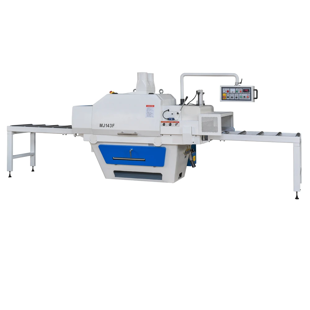 Hicas MJ145H automatic upper spindle multi rip saw machine lumber gang ripper with 75kw