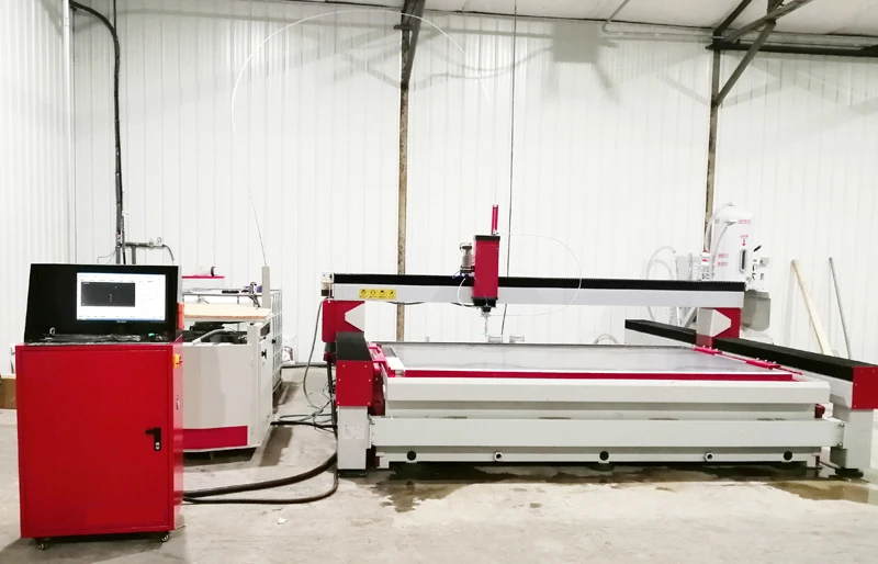 Sheet metal fabrication metal steel plate cutting 3000mm*2000mm cnc waterjet cutting machine