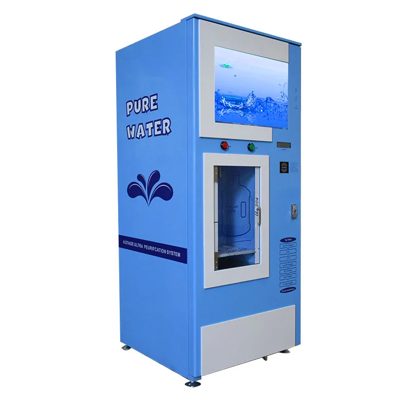 hot sell coin or card operation  ro water filter purification 400G 800G vending machine for sale pure water  on store
